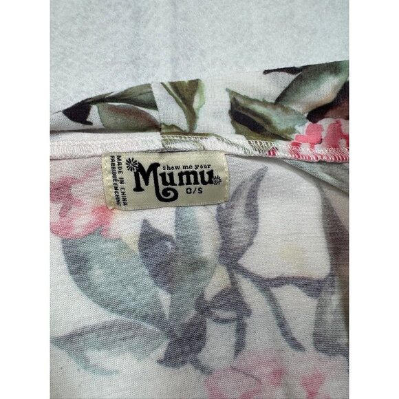 Show Me Your Mumu Brie Robe Garden of Blooms Floral Open No Tie Women's One Size - Picture 3 of 4